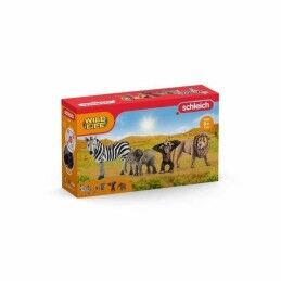 Schleich|Figuras de animais Schleich 42387 Wild Life: Safari 4 Peças Plástico