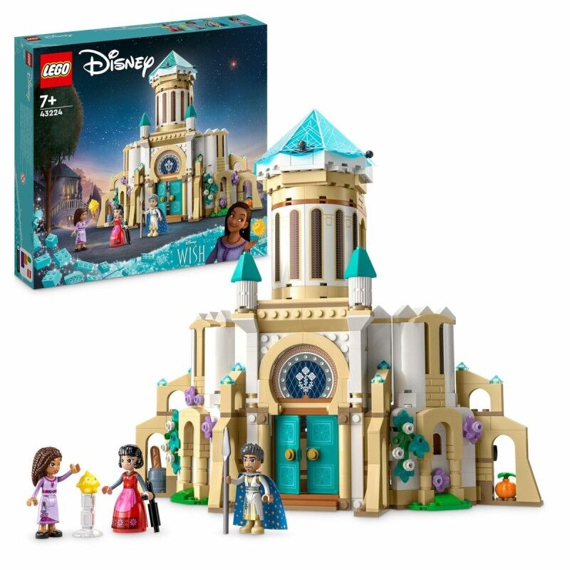 Lego|Jogo de Construção Lego Disney Wish 43224 King Magnifico's Castle 613 Peças Lego|Jogo de Construção Lego Disney Wish 43224 King Magnifico's Castle 613 Peças