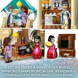 Lego|Jogo de Construção Lego Disney Wish 43224 King Magnifico's Castle 613 Peças