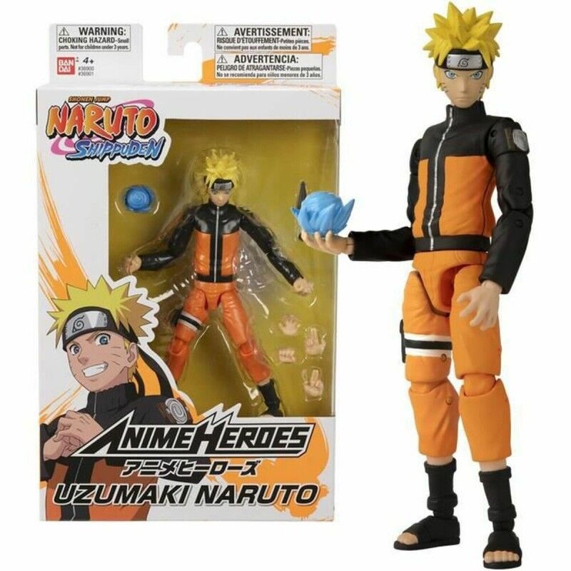 Naruto|Figura articulada Naruto Uzumaki - Anime Heroes 17 cm Naruto|Figura articulada Naruto Uzumaki - Anime Heroes 17 cm