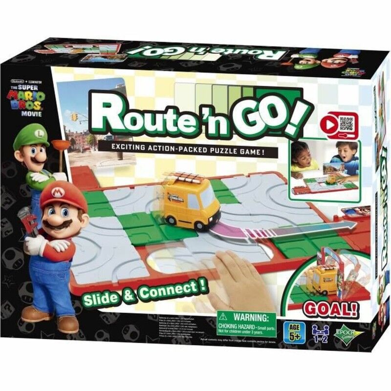 EPOCH D'ENFANCE|Jogo de Mesa EPOCH D'ENFANCE Super Mario Route'N Go