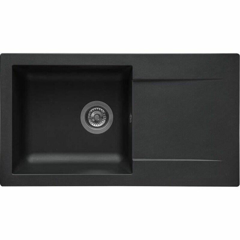 Stradour|Lava-loiça Stradour 78 x 43,5 cm Preto mate Preto Stradour|Lava-loiça Stradour 78 x 43,5 cm Preto mate Preto