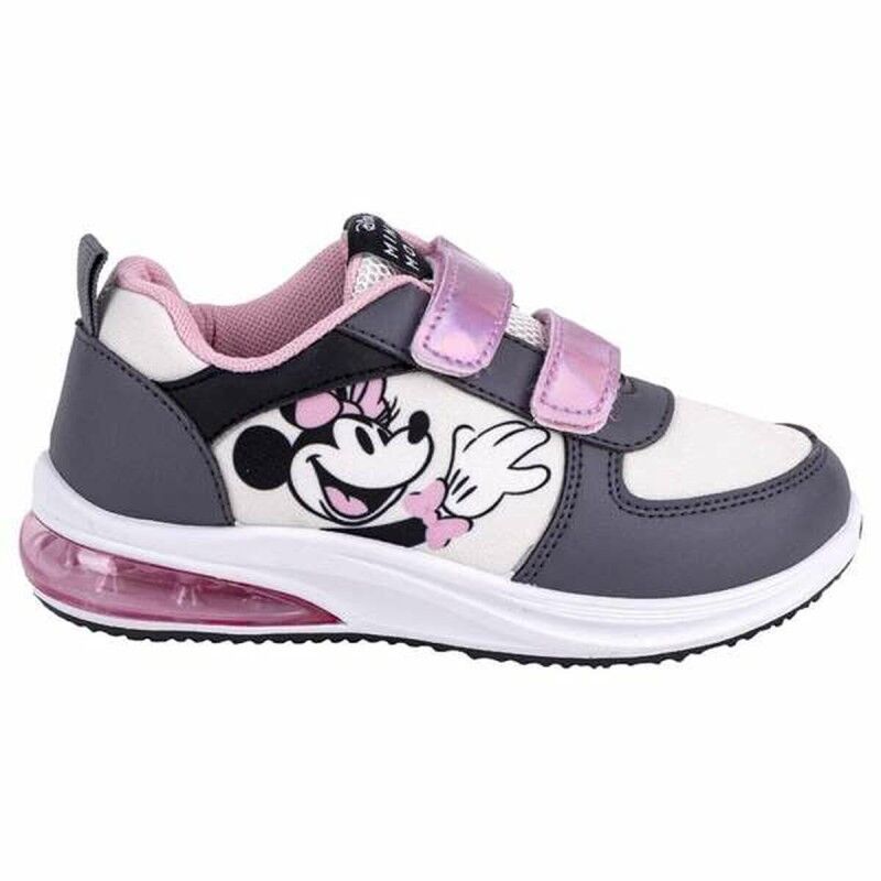 Minnie Mouse|Sapatilhas de Desporto Infantis Minnie Mouse Cinzento Minnie Mouse|Sapatilhas de Desporto Infantis Minnie Mouse Cinzento