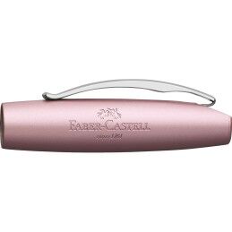 Faber-Castell|Pena de Caligrafia Faber-Castell Essentio F Cor de Rosa