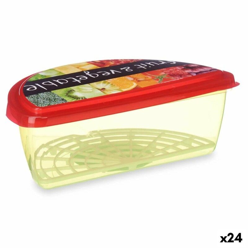 Leknes|Lancheira Leknes TP581-3 Multicolor Plástico 23 x 8 x 13 cm Frutas e Vegetais (24 Unidades) Leknes|Lancheira Leknes TP581-3 Multicolor Plástico 23 x 8 x 13 cm Frutas e Vegetais (24 Unidades)