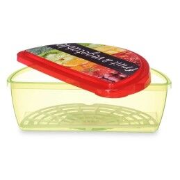 Leknes|Lancheira Leknes TP581-3 Multicolor Plástico 23 x 8 x 13 cm Frutas e Vegetais (24 Unidades)
