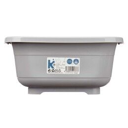 Kinvara|Bacia Kinvara 03 1071 Cinzento Plástico 11 L (12 Unidades)