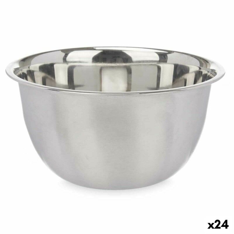 Kinvara|Tigela de Mistura Kinvara 3551-3750 Prateado Aço inoxidável 3,6 L 24 x 12,5 x 24 cm (24 Unidades) Kinvara|Tigela de Mistura Kinvara 3551-3750 Prateado Aço inoxidável 3,6 L 24 x 12,5 x 24 cm (24 Unidades)