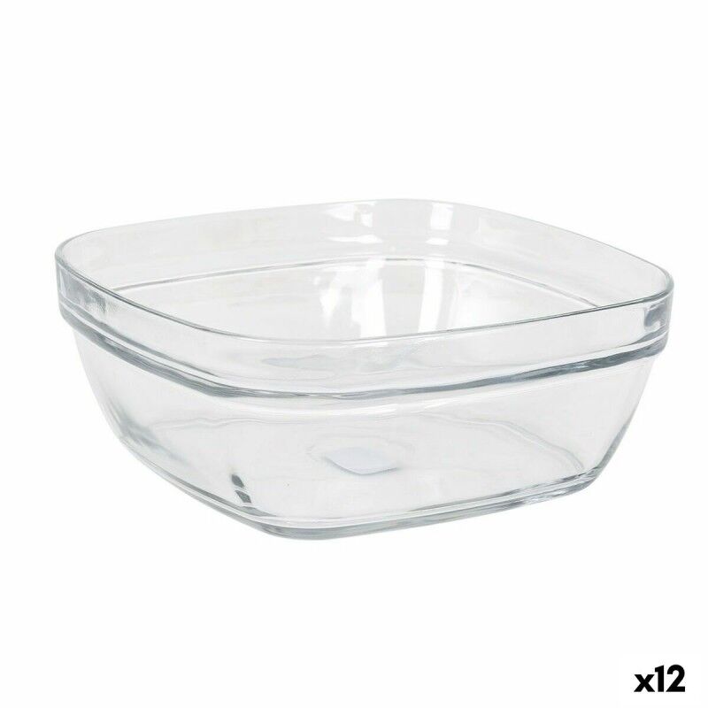 Duralex|Saladeira Duralex Lys Empilhável 2 L 20 x 20 x 8 cm (12 Unidades) Duralex|Saladeira Duralex Lys Empilhável 2 L 20 x 20 x 8 cm (12 Unidades)