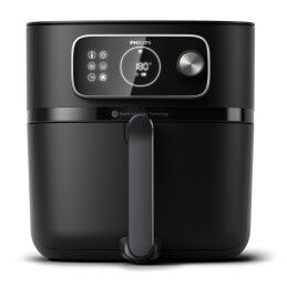 N'oveen|Fritadeira de Ar N'oveen AF770 Preto Prateado 1700 W 6,5 L