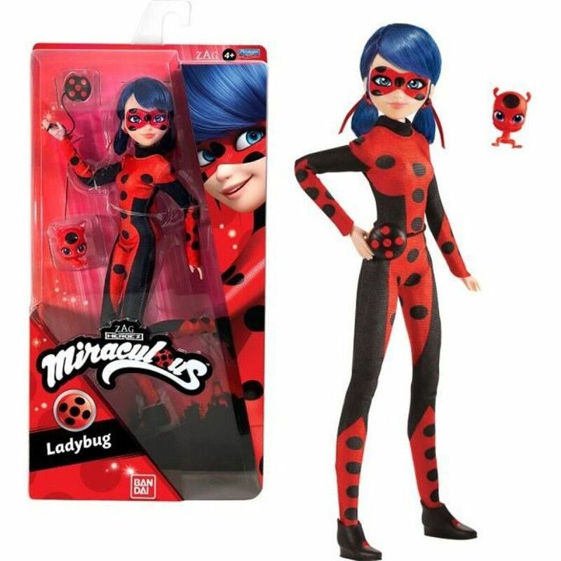 Miraculous: Tales of Ladybug & Cat Noir|Figuras de Ação Miraculous: Tales of Ladybug & Cat Noir Ladybug 26 cm