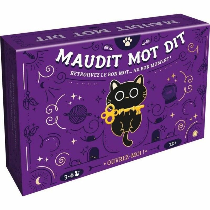 Asmodee|Jogo de Cartas Asmodee Maudit Mot Dit (FR) Asmodee|Jogo de Cartas Asmodee Maudit Mot Dit (FR)