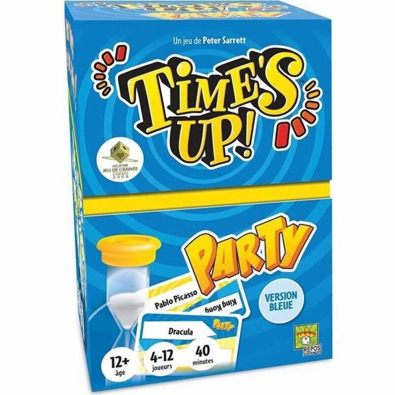 Asmodee|Jogo de perguntas e respostas Asmodee Time's Up Party - Blue Version (FR) Asmodee|Jogo de perguntas e respostas Asmodee Time's Up Party - Blue Version (FR)