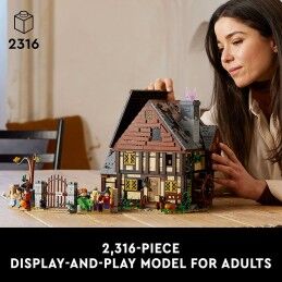 Lego|Jogo de Construção Lego Disney Hocus Pocus - Sanderson Sisters' Cottage 21341 2316 Peças