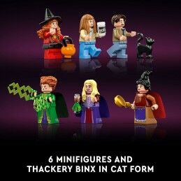 Lego|Jogo de Construção Lego Disney Hocus Pocus - Sanderson Sisters' Cottage 21341 2316 Peças