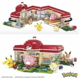 Pokémon|Kit de construção Pokémon Mega Construx - Forest Pokémon Center 648 Peças