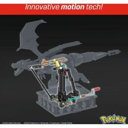 Pokémon|Kit de construção Pokémon Mega Construx -  Motion Charizard 1664 Peças