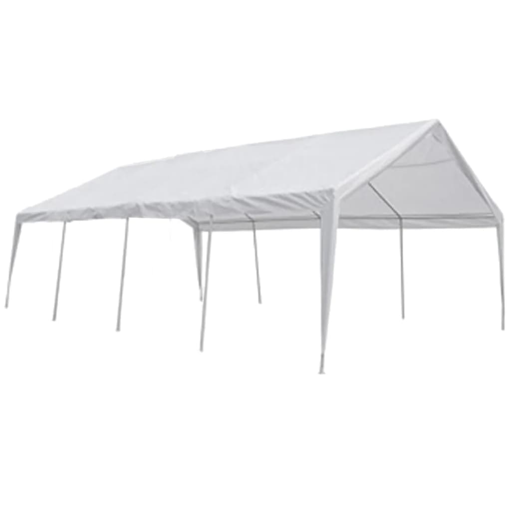 vidaXL Tenda para festa 8 x 4 m branco