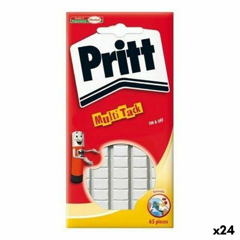 Pritt|Massa de Vidraceiro Pritt MULTI-TACK (24 Unidades) Pritt|Massa de Vidraceiro Pritt MULTI-TACK (24 Unidades)
