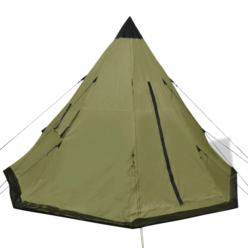 vidaXL Tenda para 4 pessoas, verde