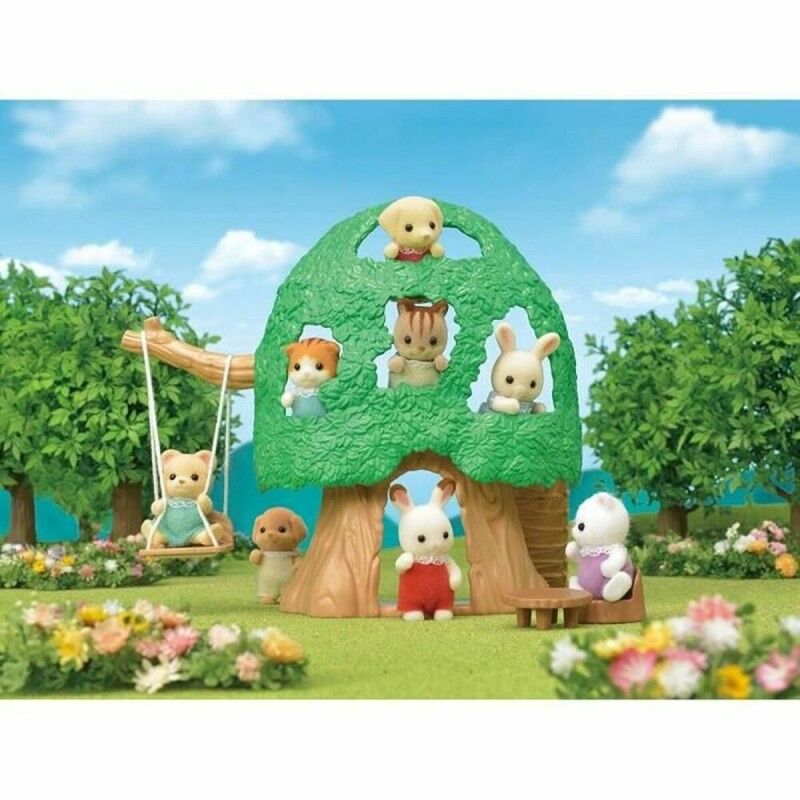 Sylvanian Families|Figuras de Ação Sylvanian Families The Hut and Baby Ecureuil Roux Sylvanian Families|Figuras de Ação Sylvanian Families The Hut and Baby Ecureuil Roux