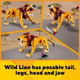 Lego|Playset Lego 31112 Leão