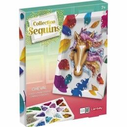 Lansay|Jogo de Trabalhos Manuais Lansay Collection Sequins Cheval (1 Peça)