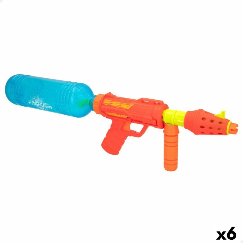 Pistola de Água Wave Thrower Blaster 50 x 14 x 7 cm (6 Unidades)