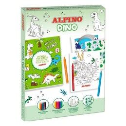 Alpino|Desenhos para pintar Alpino Dino Multicolor (6 Unidades)