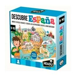 HEADU|Jogo Educativo HEADU Descubre España (4 Unidades)