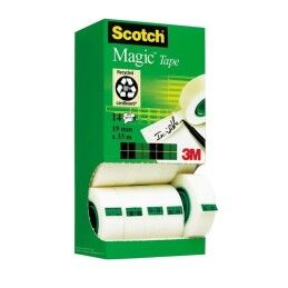 Scotch|Conjunto de Fitas-Cola Scotch Invisible Magic 14 Partes 19 mm x 33 m (2 Unidades)