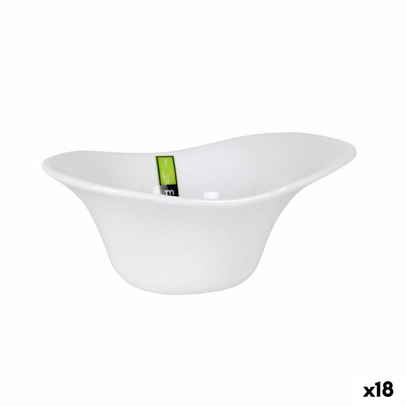 La Mediterránea|Tigela La Mediterránea Yummy Branco 18,4 x 13 x 7,3 cm (18 Unidades) La Mediterránea|Tigela La Mediterránea Yummy Branco 18,4 x 13 x 7,3 cm (18 Unidades)
