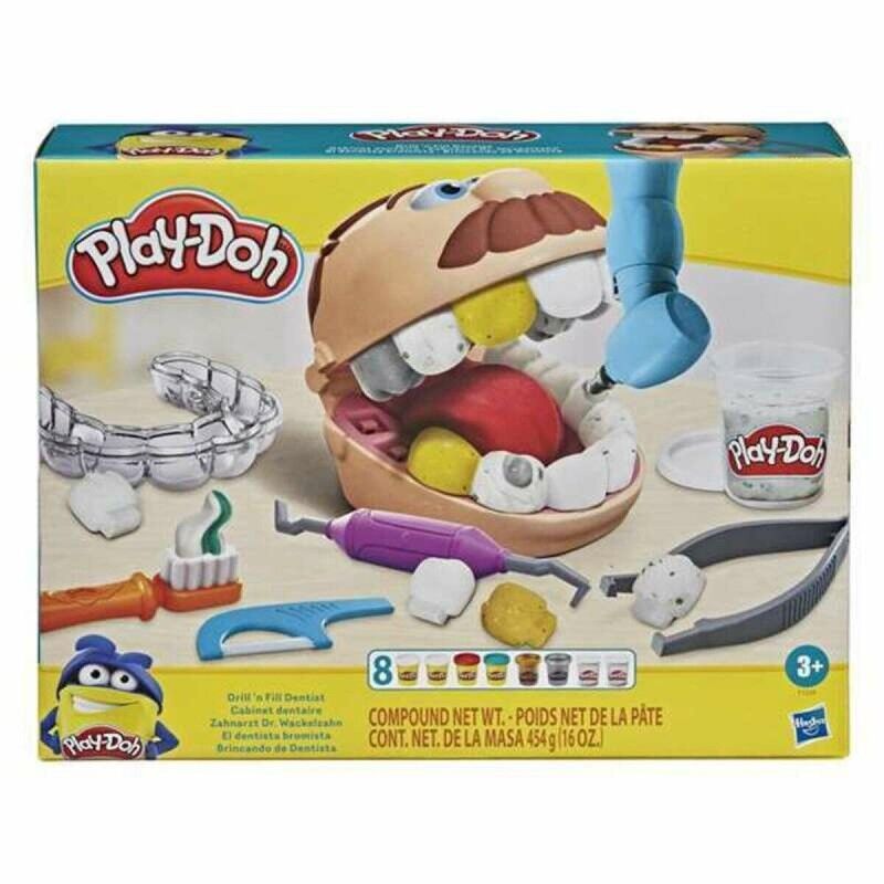 Hasbro|Jogo de Plasticina Hasbro F1259 + 3 anos Multicolor (8 Peças) Hasbro|Jogo de Plasticina Hasbro F1259 + 3 anos Multicolor (8 Peças)