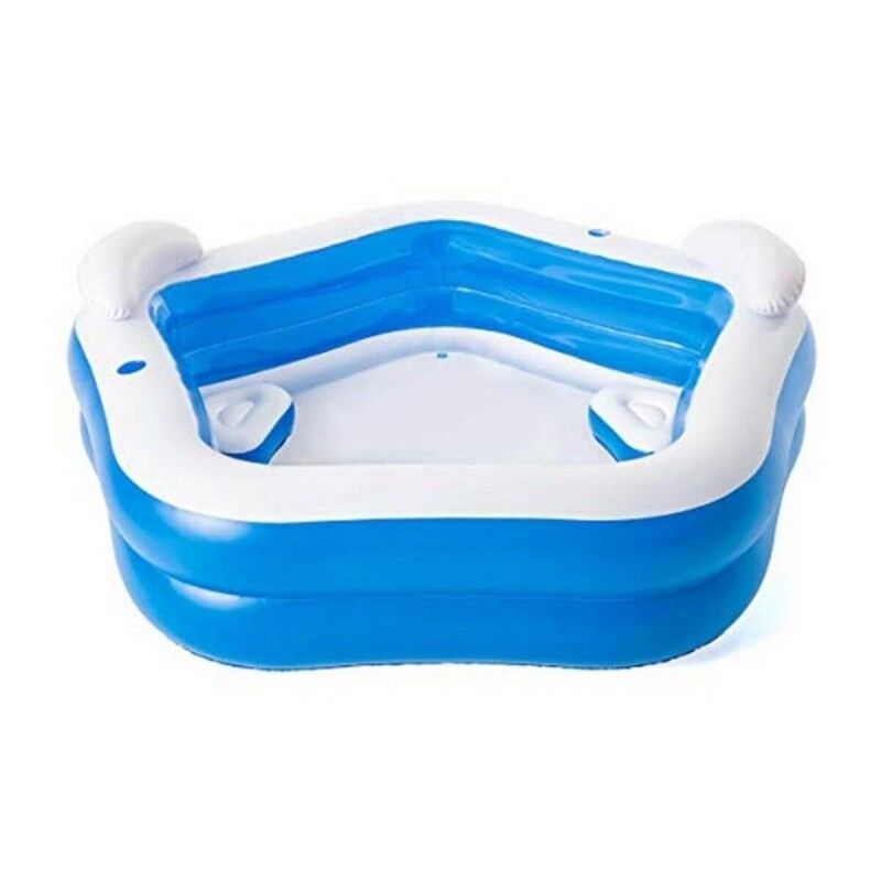 Bestway|Bestway Piscina Insuflável 2 Câmaras Familia 213x206x69 cm +6 Anos Jardim 54153 Bestway|Bestway Piscina Insuflável 2 Câmaras Familia 213x206x69 cm +6 Anos Jardim 54153