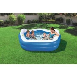 Bestway|Bestway Piscina Insuflável 2 Câmaras Familia 213x206x69 cm +6 Anos Jardim 54153