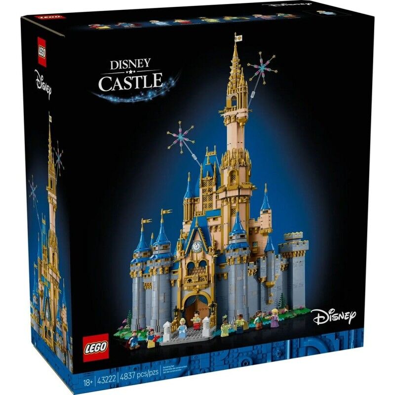 Lego|Jogo de Construção Lego 43222 Disney Castle 4837 Peças Lego|Jogo de Construção Lego 43222 Disney Castle 4837 Peças
