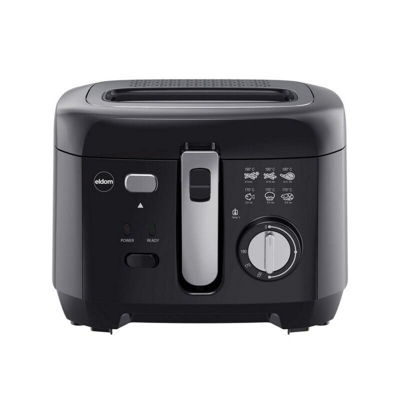 Eldom|Fritadeira Eldom FR18C Preto 1800 W 2,5 L 27 x 21 x 2 cm