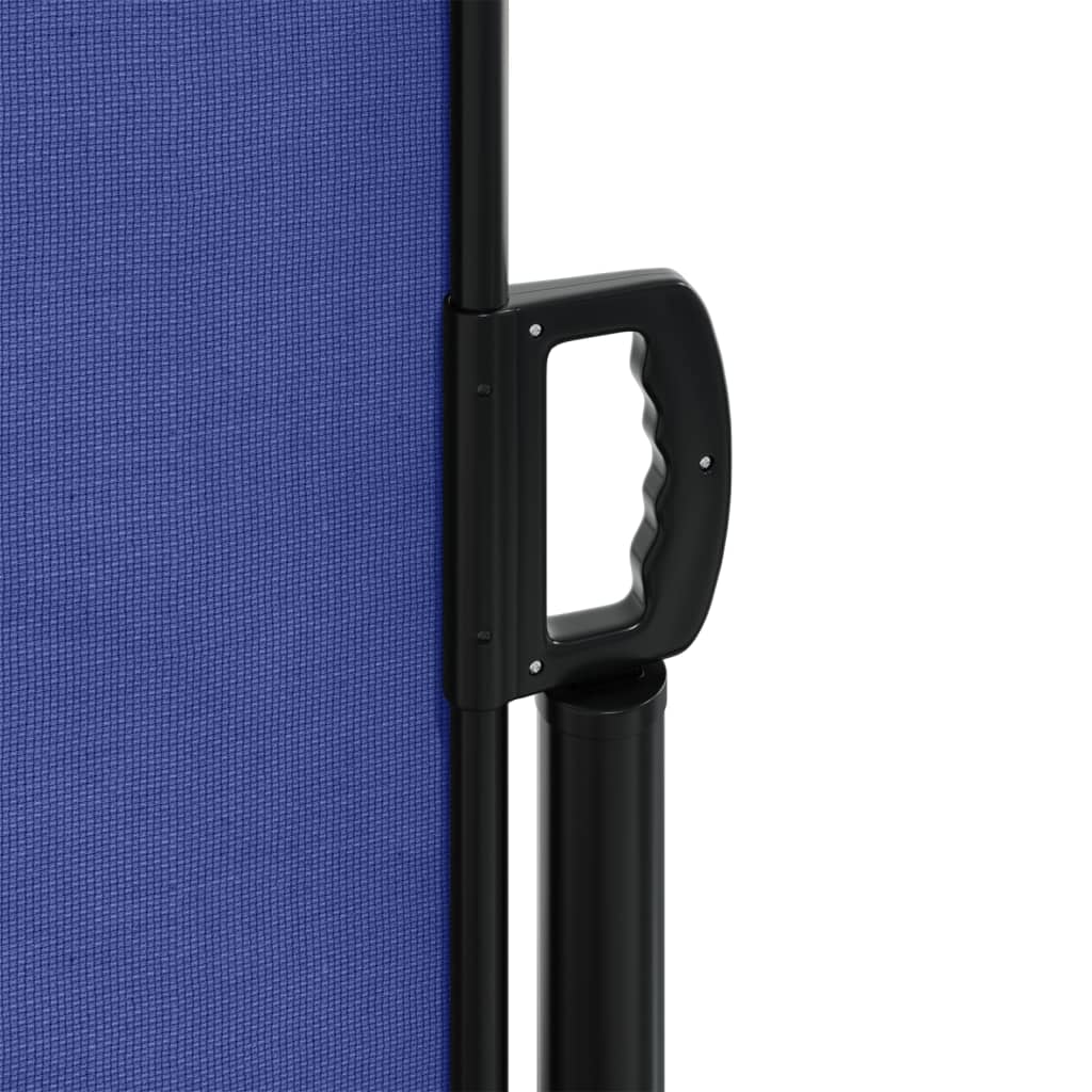 vidaXL Toldo lateral retrátil 220x600 cm azul