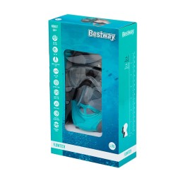 Óculos de Mergulho com Tubo Infantis Bestway Azul Preto Multicolor L/XL