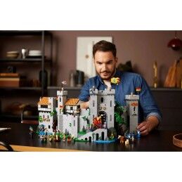 Lego|Jogo de Construção Lego ICONS 10305 Lion Knights' Castle 4514 Partes