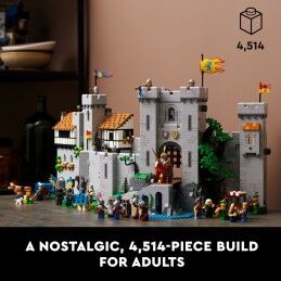 Lego|Jogo de Construção Lego ICONS 10305 Lion Knights' Castle 4514 Partes