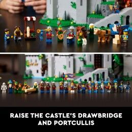 Lego|Jogo de Construção Lego ICONS 10305 Lion Knights' Castle 4514 Partes