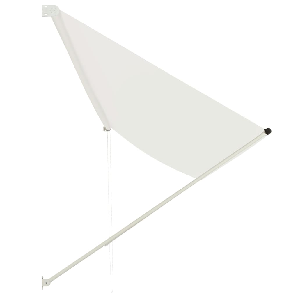 vidaXL Toldo retrátil 400x150 cm creme