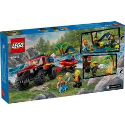 Lego|Playset Lego 60412 4x4 Fire Engine with Rescue Boat