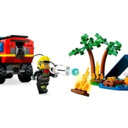 Lego|Playset Lego 60412 4x4 Fire Engine with Rescue Boat