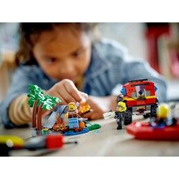 Lego|Playset Lego 60412 4x4 Fire Engine with Rescue Boat