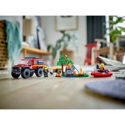 Lego|Playset Lego 60412 4x4 Fire Engine with Rescue Boat