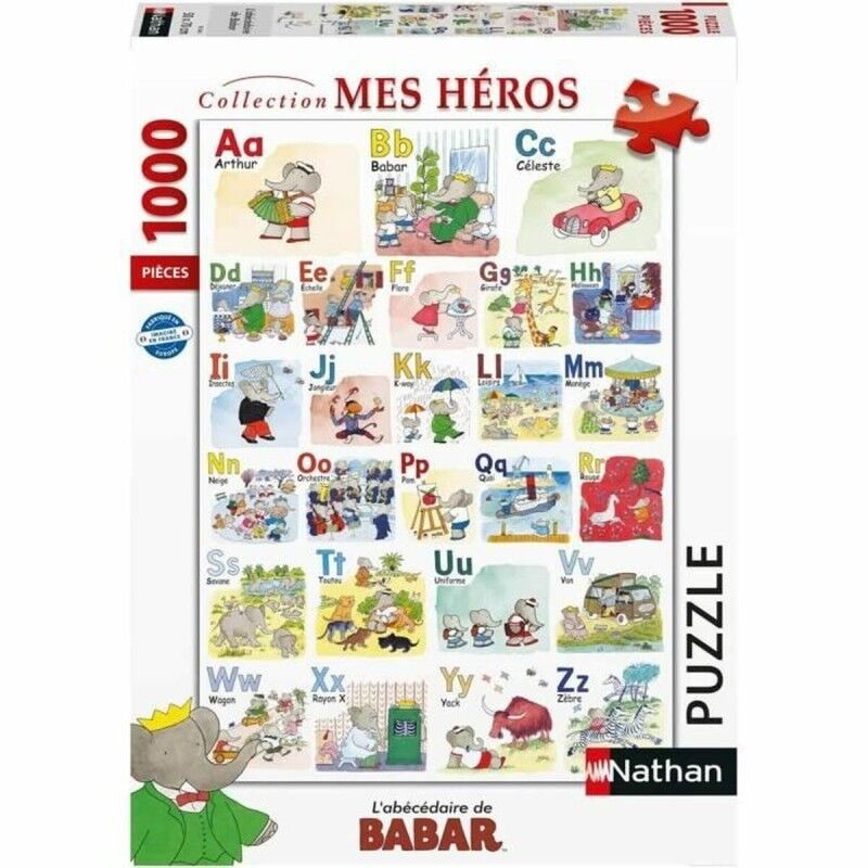 Ravensburger|Puzzle Ravensburger Mes Héros 1000 Peças (FR)
