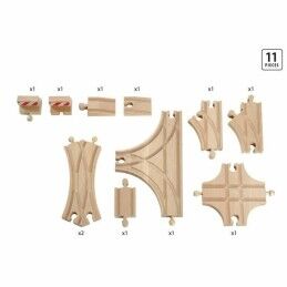 Ravensburger|Circuito de Construção Ravensburger Brio World Castanho