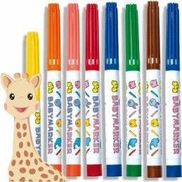 SES Creative|Conjunto de Canetas de Feltro babies SES Creative SOPHIE LA GIRAFE Multicolor